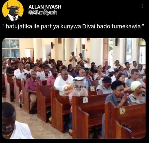Allan nyash allannyjash hatujafika ile part ya kunywa divai bado tumekawia citiz