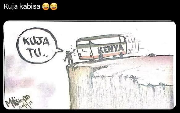 Kuja kabisa kuja tu kenya mös sbluf