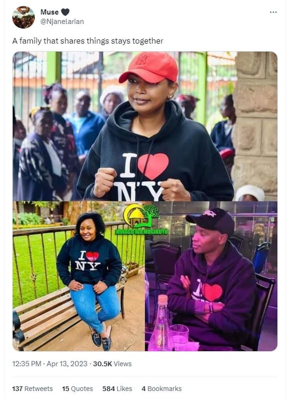 Muse njanelarian a family that shares things stays together uikuyu 12.35 pm apr