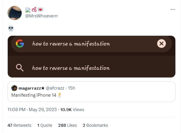 Eo mrswhoeverrr how to reverse a manifestation how to reverse 0 manifestation ma