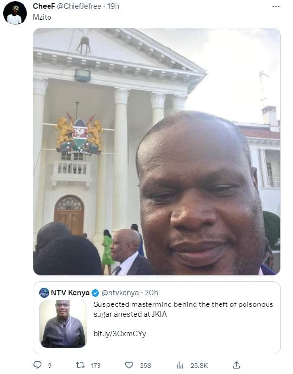 Cheef chiefjefree 19h mzito ntv kenya ntvkenya 20h suspected mastermind behind t