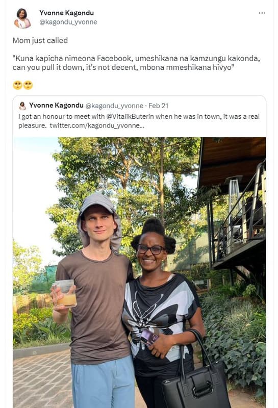 Yvonne kagondu kagondu_yvonne mom just called kuna kapicha nimeona facebook, ume