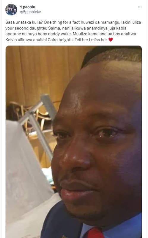 5 people 5peopleke sasa unataka kulia? one thing for fact huwezi oa mamangu laki