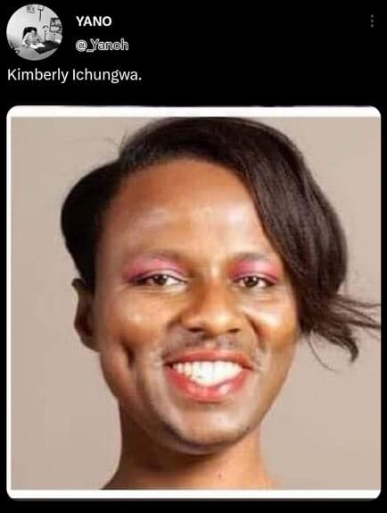 Yano yanoh kimberly ichungwa.