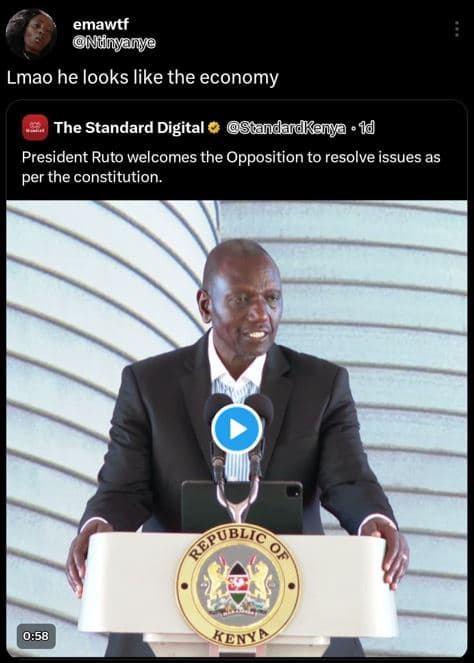 Emawtf nunyanye lmao he looks like the economy the standard digital standardkeny