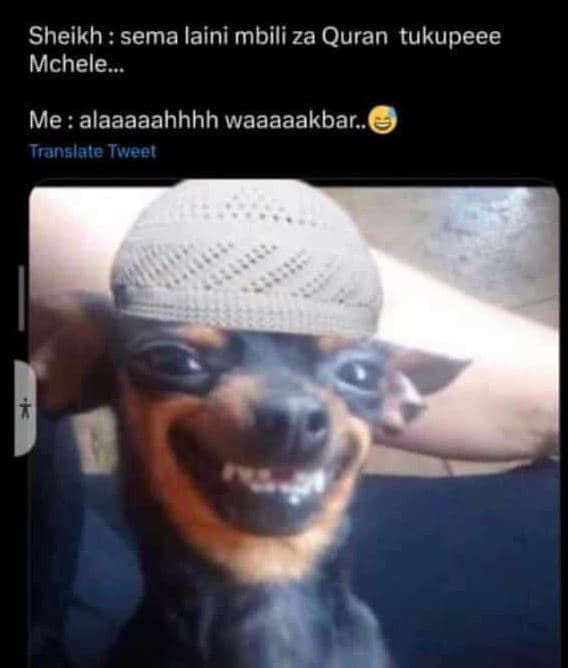Sheikh sema laini mbili za quran tukupeee mchele . me alaaaaahhhh waaaaakbar . t