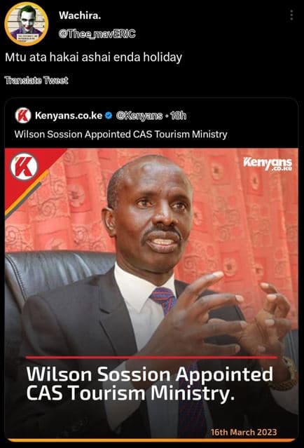 Wachira. ilheaniameric mtu ata hakai ashai enda holiday translate tweat kenyans.