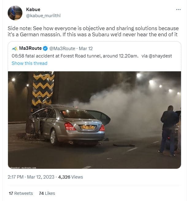 Kabue kabue_muriithi side note see how everyone is objective and sharing solutio