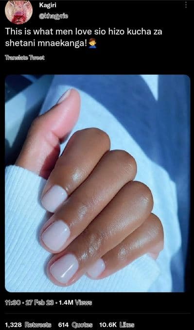 Kagiri xhagyrle this is what men love sio hizo kucha za shetani mnaekanga! tansl