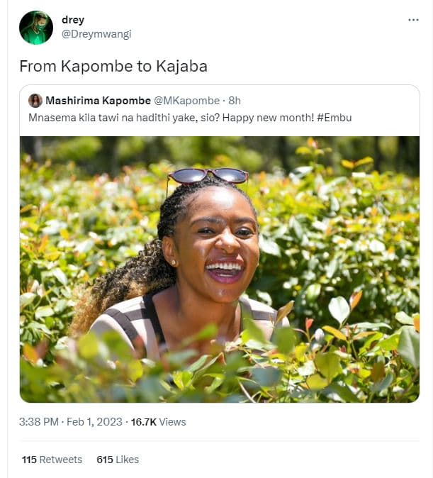 Drey dreymwangi from kapombe to kajaba mashirima kapombe mkapombe 8h mnasema kil