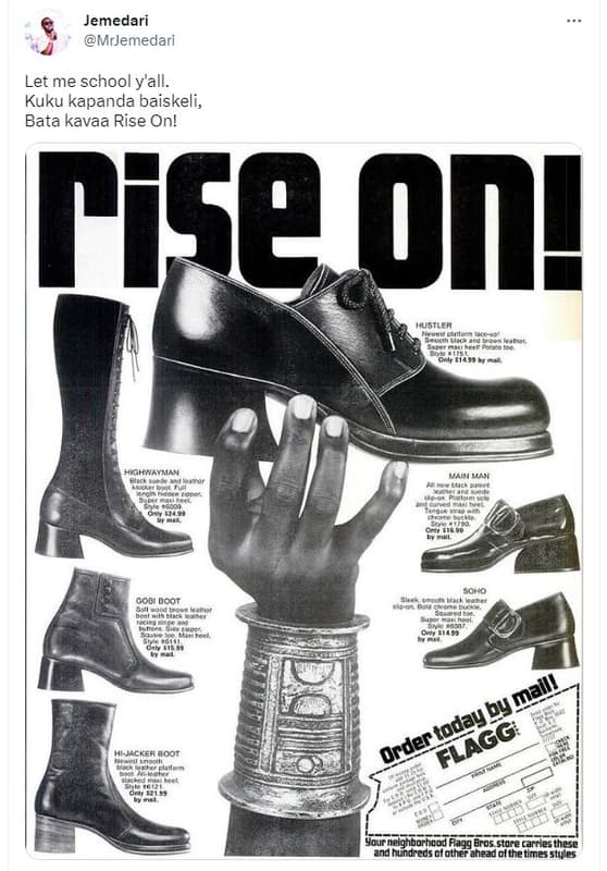 Jemedari mrjemedari let me school y'all. kuku kapanda baiskeli bata kavaa rise o