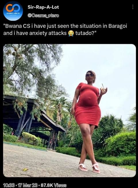 Sirrapalot osamaotero aeee 'bwana csihave just seen the situation in baragoi and