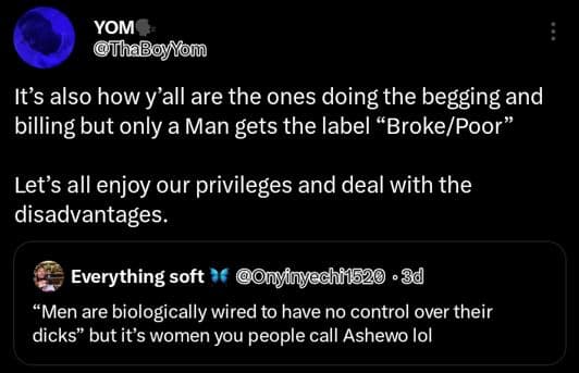 Yom tihaboyyom it's also how y'all are the ones doing the begging and billing bu