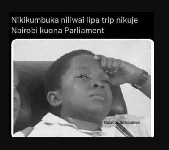 Nikikumbuka niliwai lipa trip nikuje nairobi kuona parliament gconte aclusive