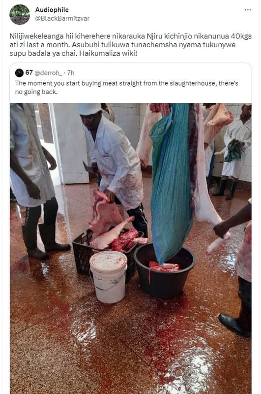 Audiophile blackbarmitzvar nilijiwekeleanga hii kiherehere nikarauka njiru kichi