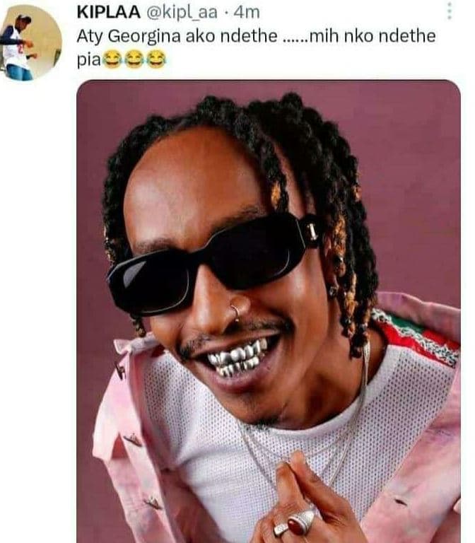 Kiplaa kipl_aa 4m aty georgina ako ndethe pia 328 mih nko ndethe