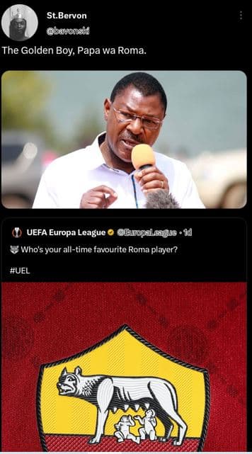 St bervon havonsh the golden boy papa wa roma uefa europa league europaleaque wh