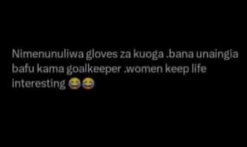 Nlmenunuliwa gloves za kuoga bana unalngla balu kama goalkeeper women keep ilfe