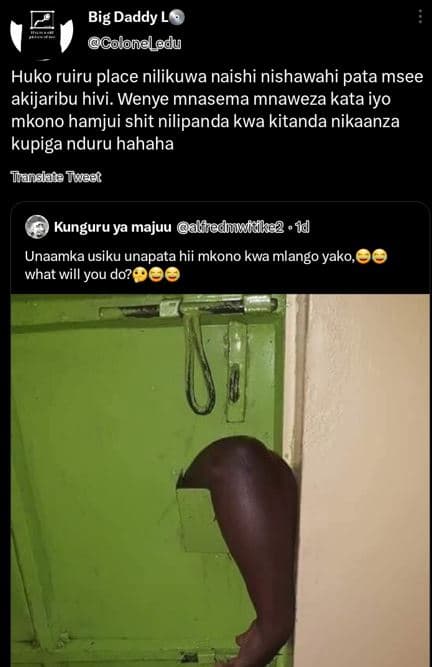 Big daddy l9 coloneedu huko ruiru place nilikuwa naishi nishawahi pata msee akij