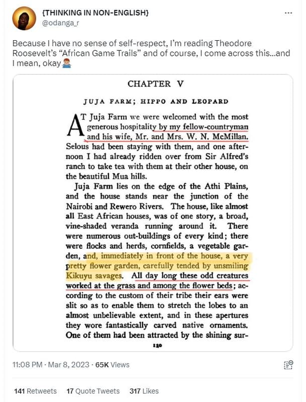 Thinking in nonenglish odanga_r because have no sense of selfrespect l'm reading