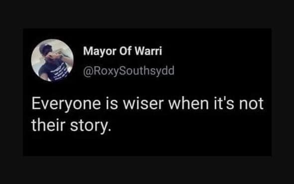 Mayor of warri roxysouthsydd everyone is wiser when it's not their story.