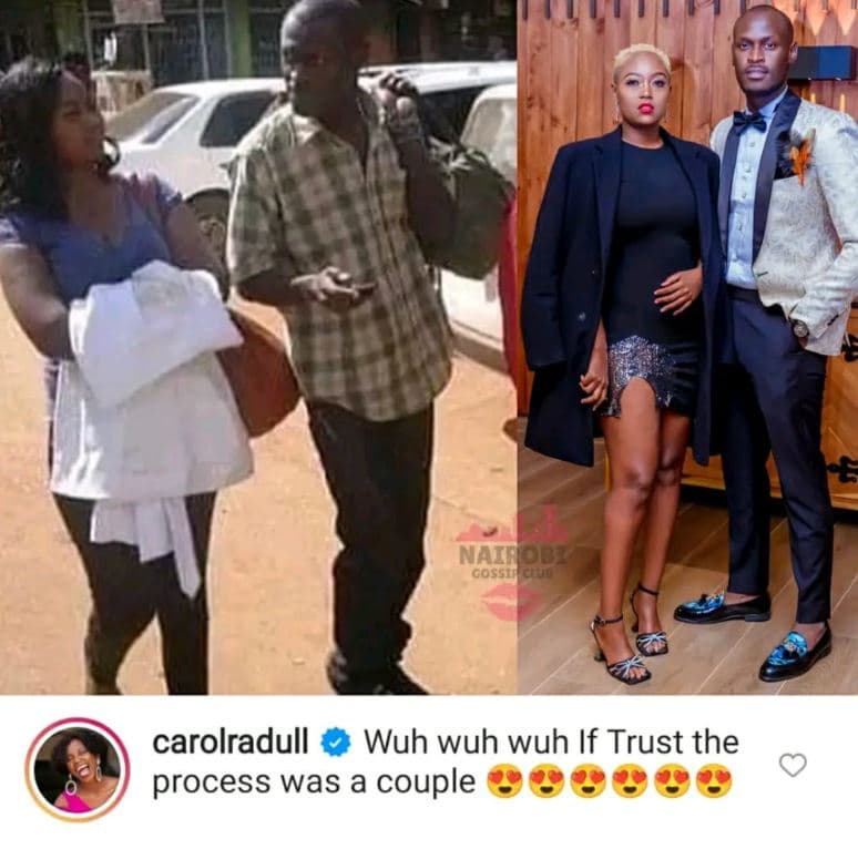 Naifooe gossif c carolradull wuh wuh wuh if trust the process was a couple