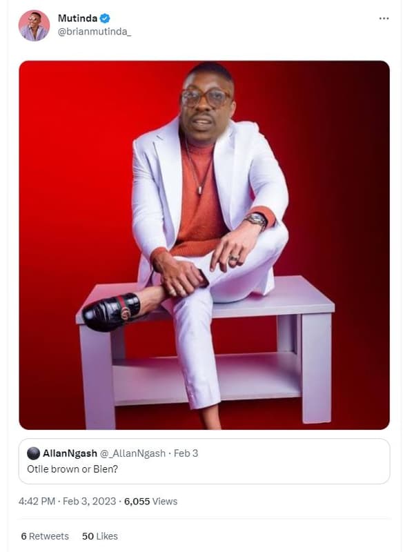 Mutinda brianmutinda _ allanngash _allanngash . feb 3 otile brown or bien? 4.42