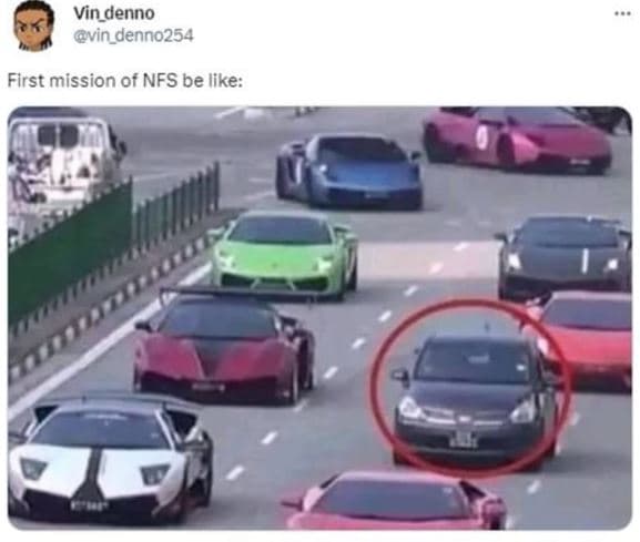 Vin_denno vin_denno254 first mission of nfs be like