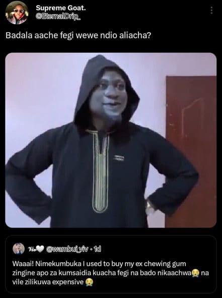 Supreme goat. stanaldrfp_ badala aache fegi wewe ndio aliacha? wanbuiyfv . 1d wa