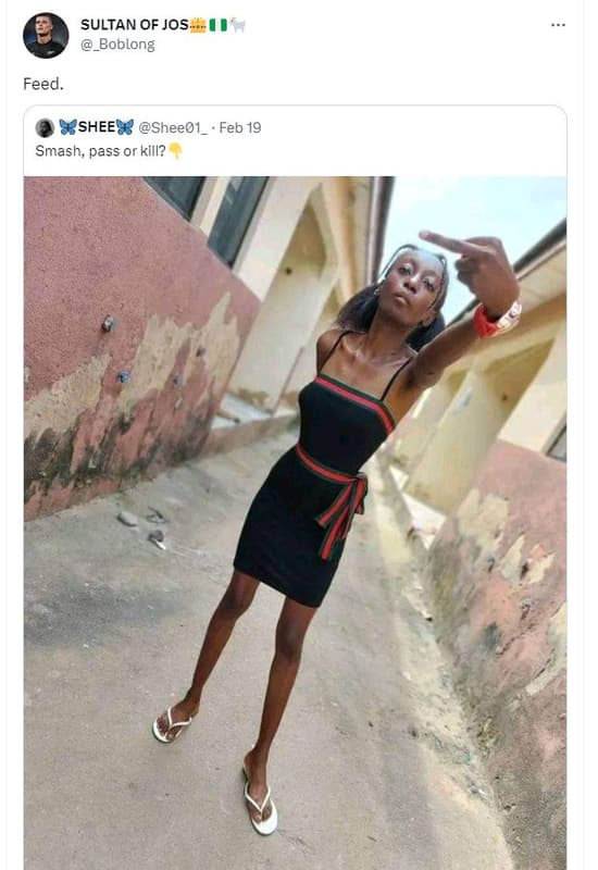 Sultan of jos boblong feed. 8shee8? shee01 _ feb 19 smash pass or kill?