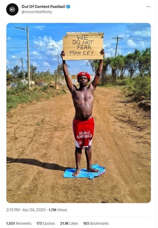 Out of context football nocontextfooty we do not fear men citx 811jou1 55je1iua