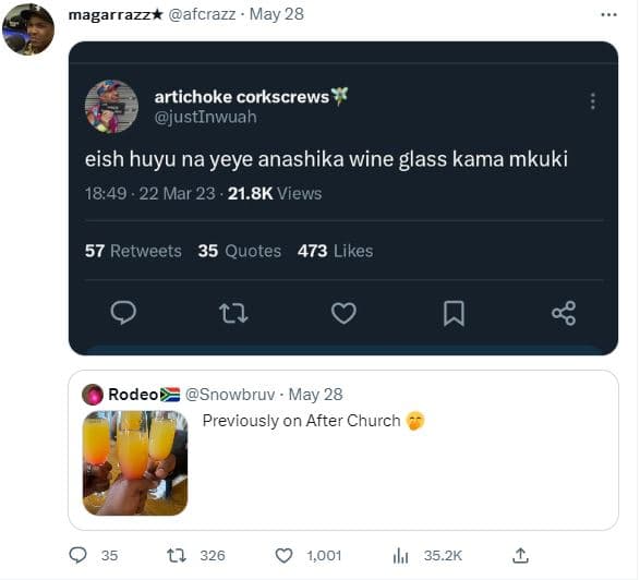 Magarrazz afcrazz may 28 artichoke corkscrews justinwuah eish huyu na yeye anash