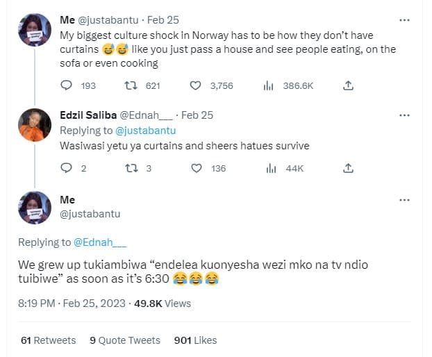 Me justabantu feb 25 my biggest culture shock in norway has to be how they don't