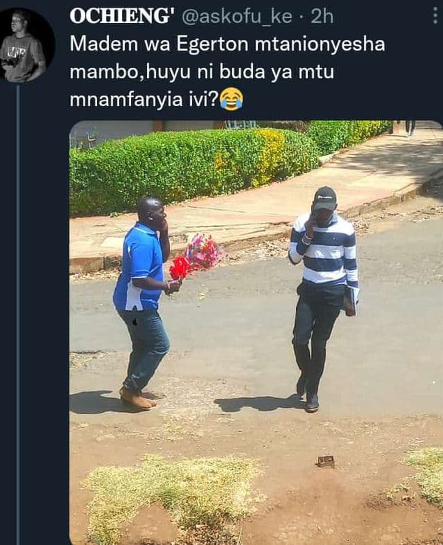 Ochieng' askofu_ke 2h madem wa egerton mtanionyesha mambo, huyu ni buda ya mtu m