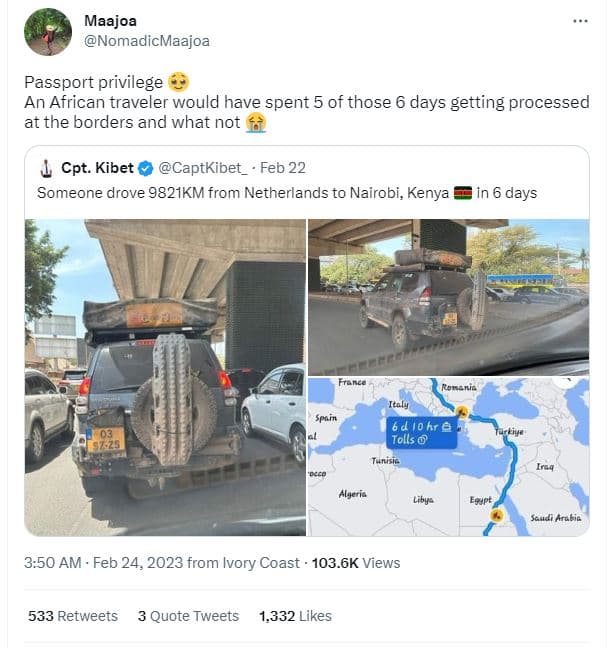 Maajoa nomadicmaajoa passport privilege an african traveler would have spent 5 o