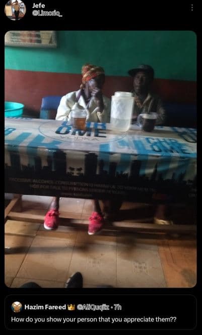 Jefe liro hazim fareed alouqiz 7n how do you show your person that you appreciat