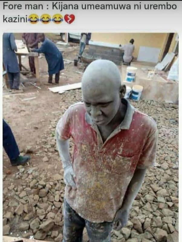 Fore man kijana umeamuwa ni urembo kazini s8