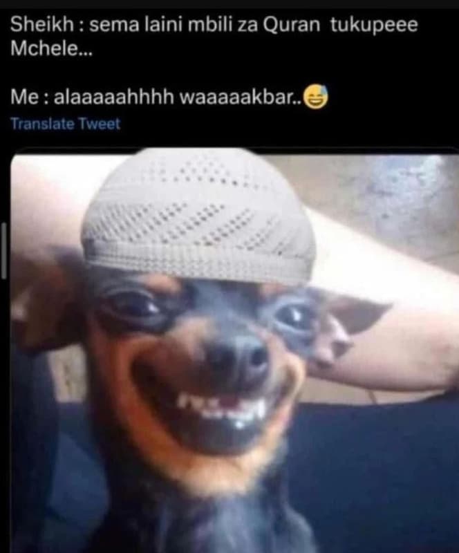 Sheikh sema laini mbili za quran tukupeee mchele.. me alaaaaahhhh waaaaakbar . t