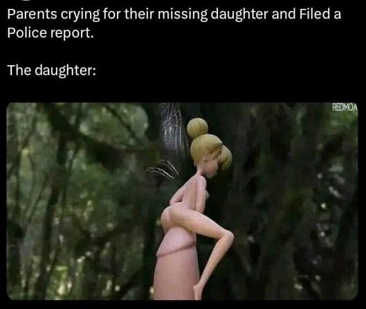 Parents crying for their missing daughter and filed a police report. the daughte