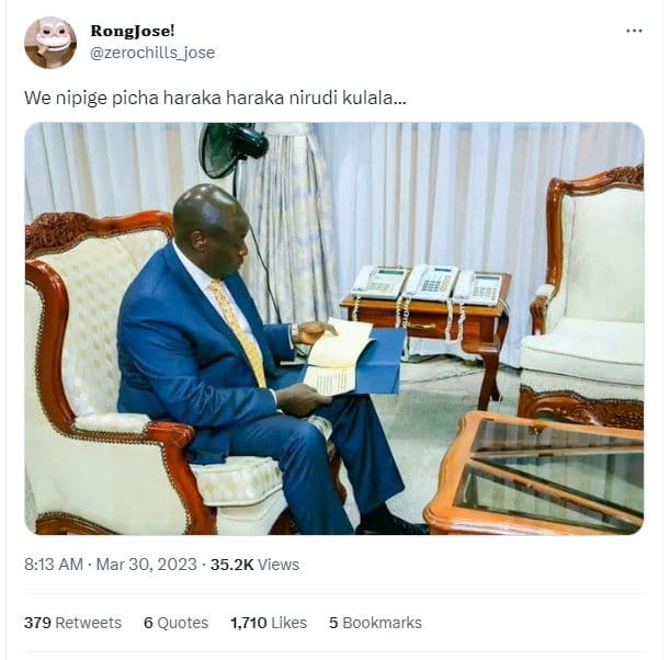 Ronglosel zerochills_jose we nipige picha haraka haraka nirudi kulala_ 8.13 am m