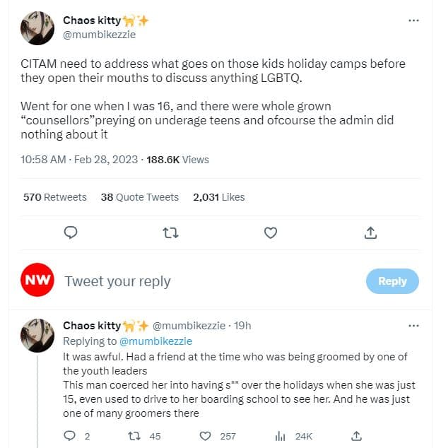 Chaos kitty mumbikezzie citam need to address what goes on those kids holiday ca