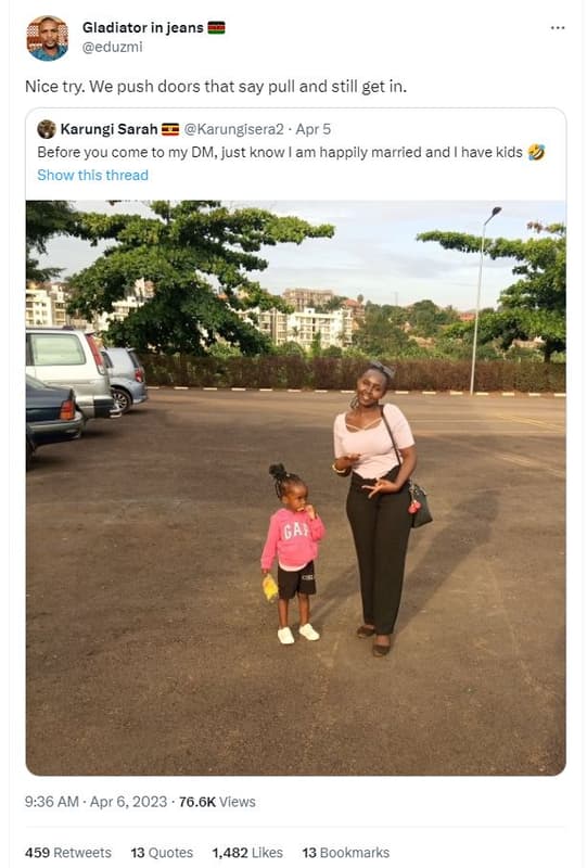 Gladiator in jeans eduzmi nice try. we push doors that say pull and still get in