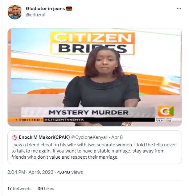 Gladiator in jeans eduzmi sizen bri s mystery murder enock m makoricpak cyclonek