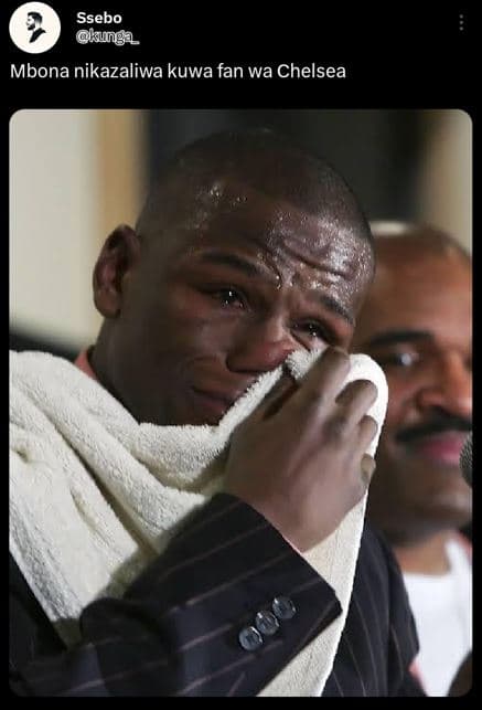 Ssebo kunga mbona nikazaliwa kuwa fan wa chelsea