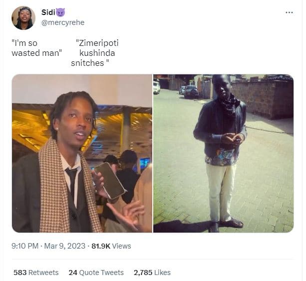 Sidi mercyrehe im so zimeripoti wasted man kushinda snitches 9.10 pm mar 9, 81.9