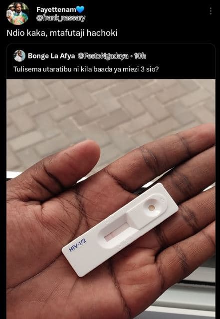 Fayettenam itank nssary ndio kaka mtafutaji hachoki bonge la afya restongadaya 1