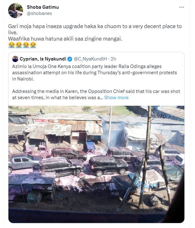 Shoba gatimu shobanes gari moja hapa inaeza upgrade haka ka chuom to a very dece