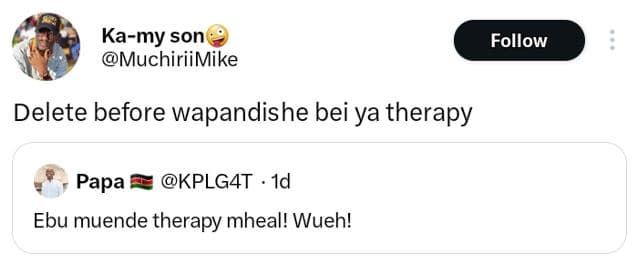 Kamy son muchiriimike follow delete before wapandishe bei ya therapy papa kplg4t
