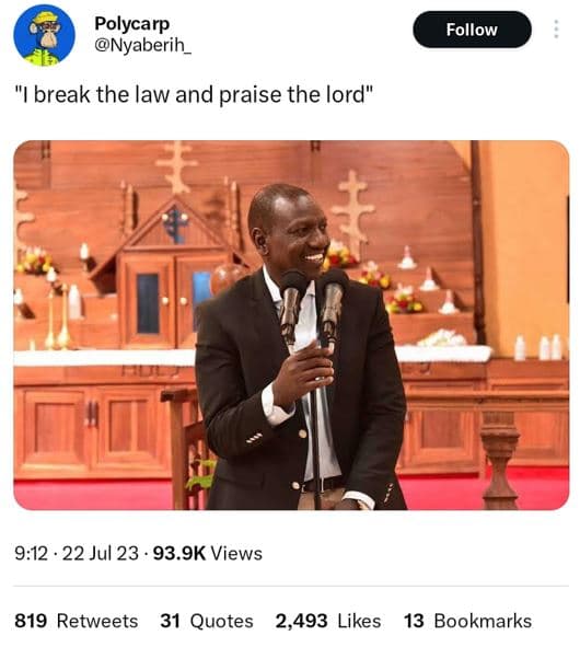 Polycarp nyaberih_ follow 1break the law and praise the lord 9.12 22 jul 23 . 93