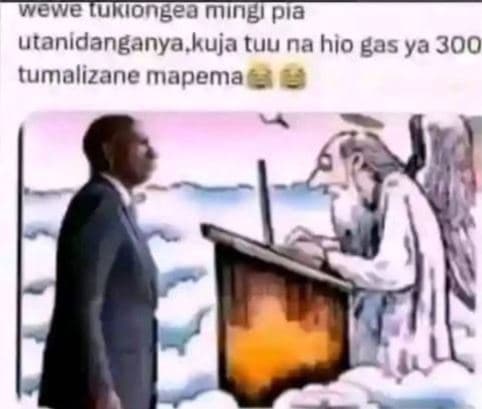 Weweuiiongea ming pia utanidanganya kuja tuu na hio gas ya 300 tumalizane mapema